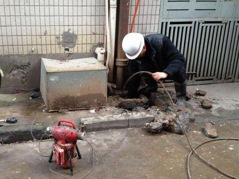 新村镇疏通下水道-洗菜池疏通